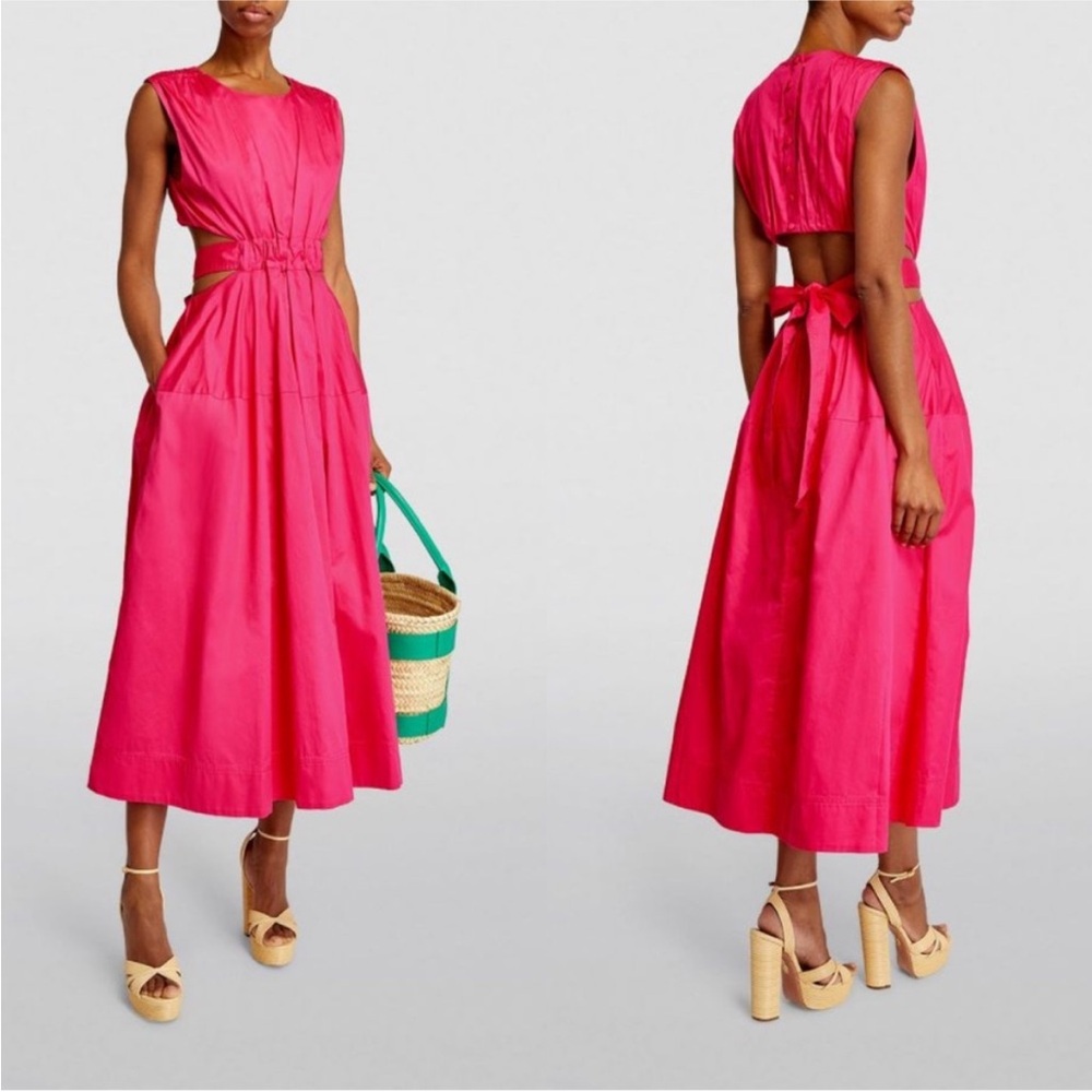 Aje Zorina Midi Dress - UK 10